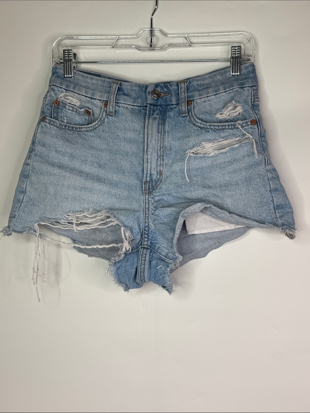 American Eagle Strigid Curvy 90s Boyfriend Shorts Size 4